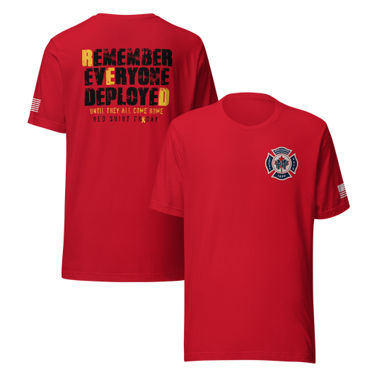 MAPLEWOOD FIRE  - LOCAL 4470 - RED (REMEMBER EVERYONE DEPLOYED) COLLECTION
