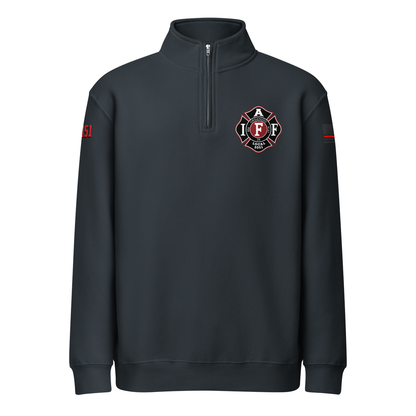 Roseville Fire - Subdued - Local 5051 (Black) - Collection