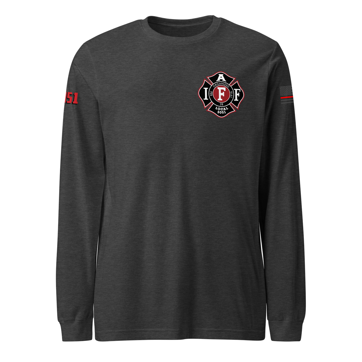 Roseville Fire - Subdued - Local 5051 (Black) - Collection