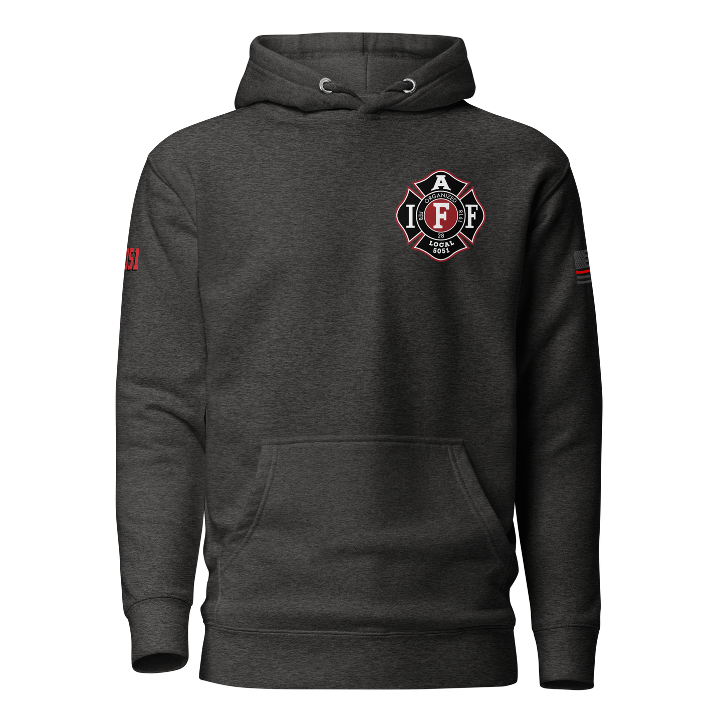 Roseville Fire - Subdued - Local 5051 (Black) - Collection