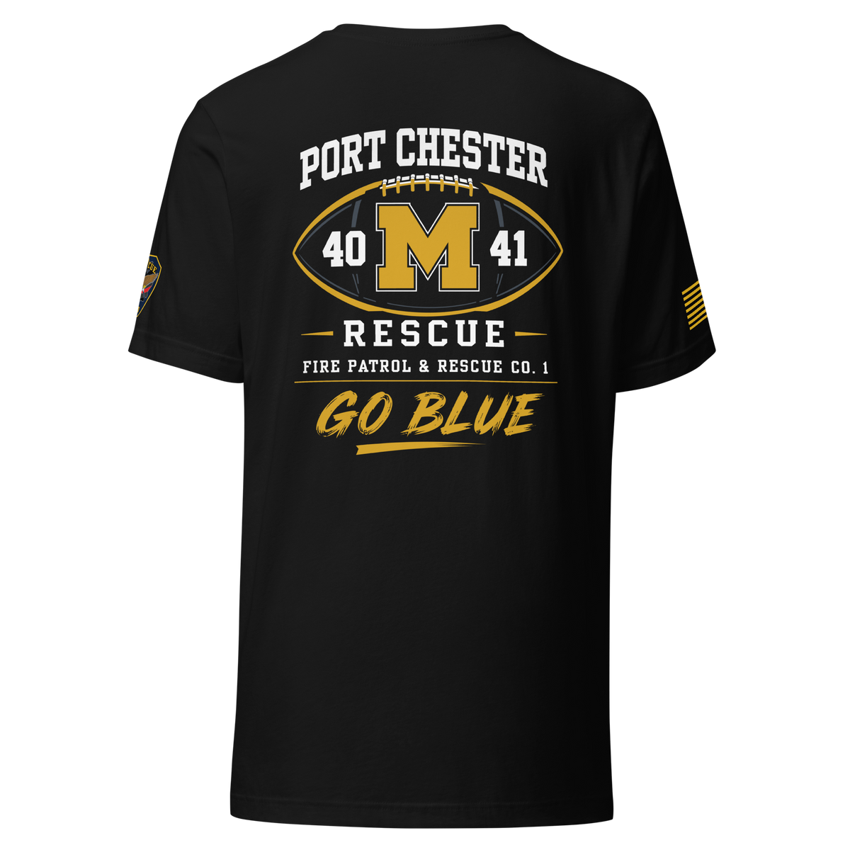 PORT CHESTER RESCUE × MICHIGAN WOLVERINES FOOTBALL #2