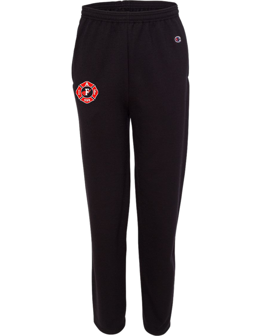 RED WING FIRE - Champion Open-Bottom Sweatpants