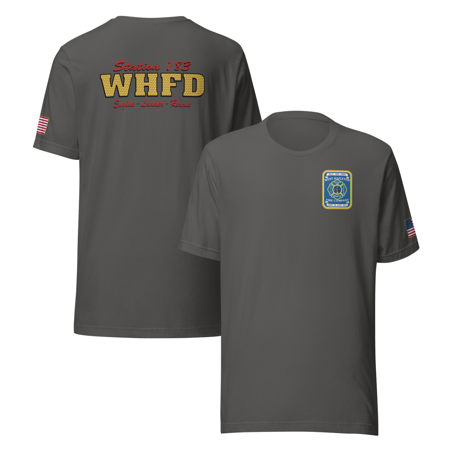 WEST HAZLETON FIRE COMPANY #4 (GOLD)
