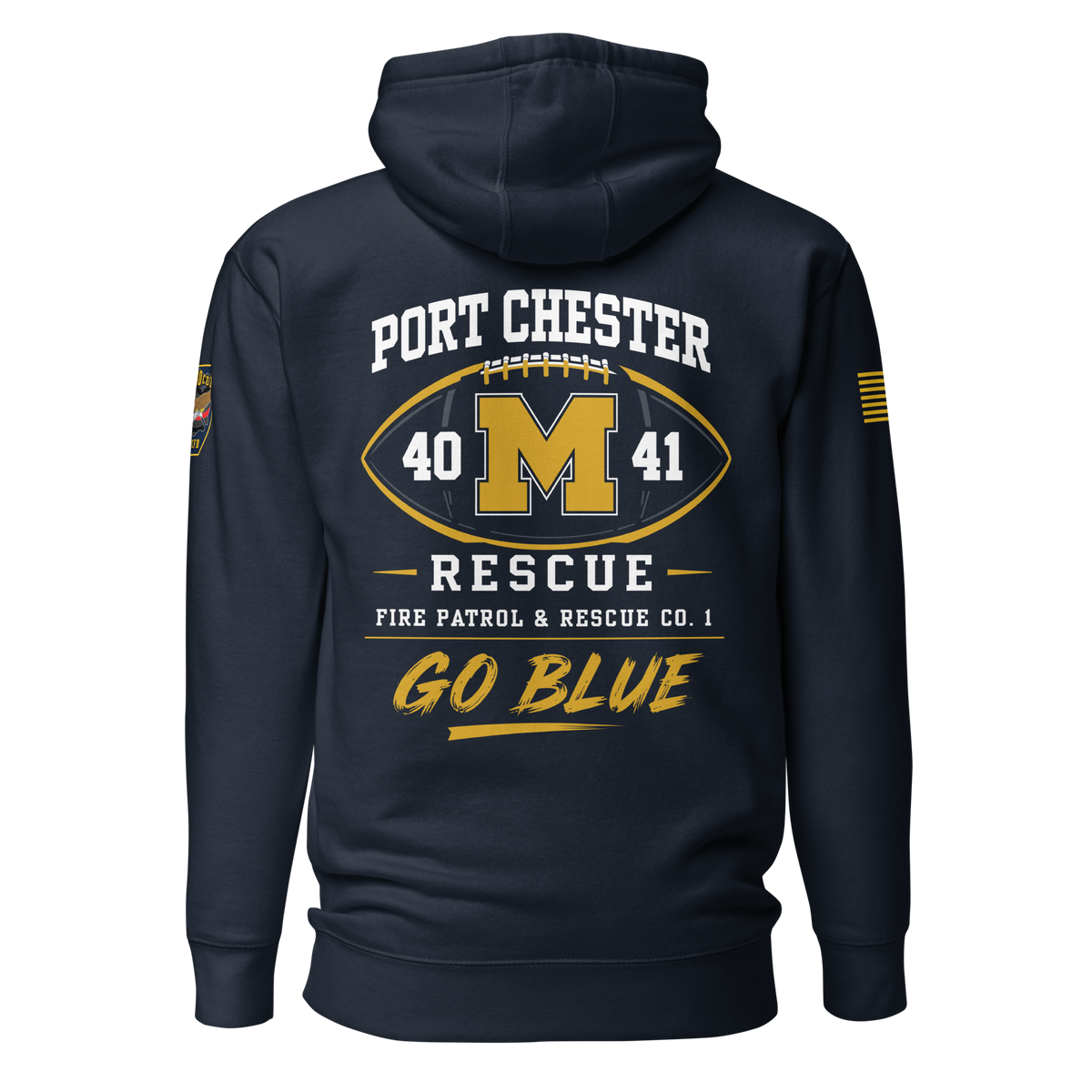 PORT CHESTER RESCUE × MICHIGAN WOLVERINES FOOTBALL #2