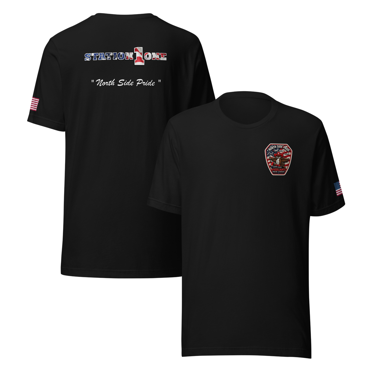 VIGILANT FD - ENGINE CO. - PATRIOTIC STATION 1 ONE - (#7)