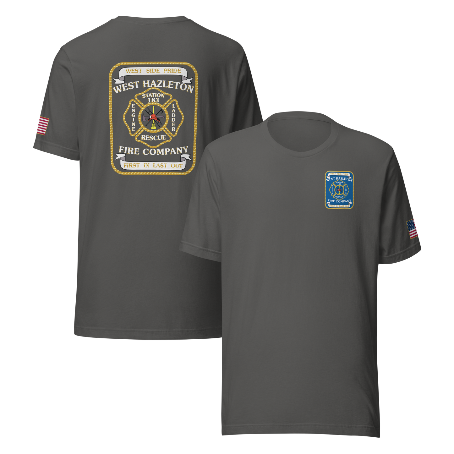 WEST HAZLETON FIRE COMPANY #5 (GOLD)