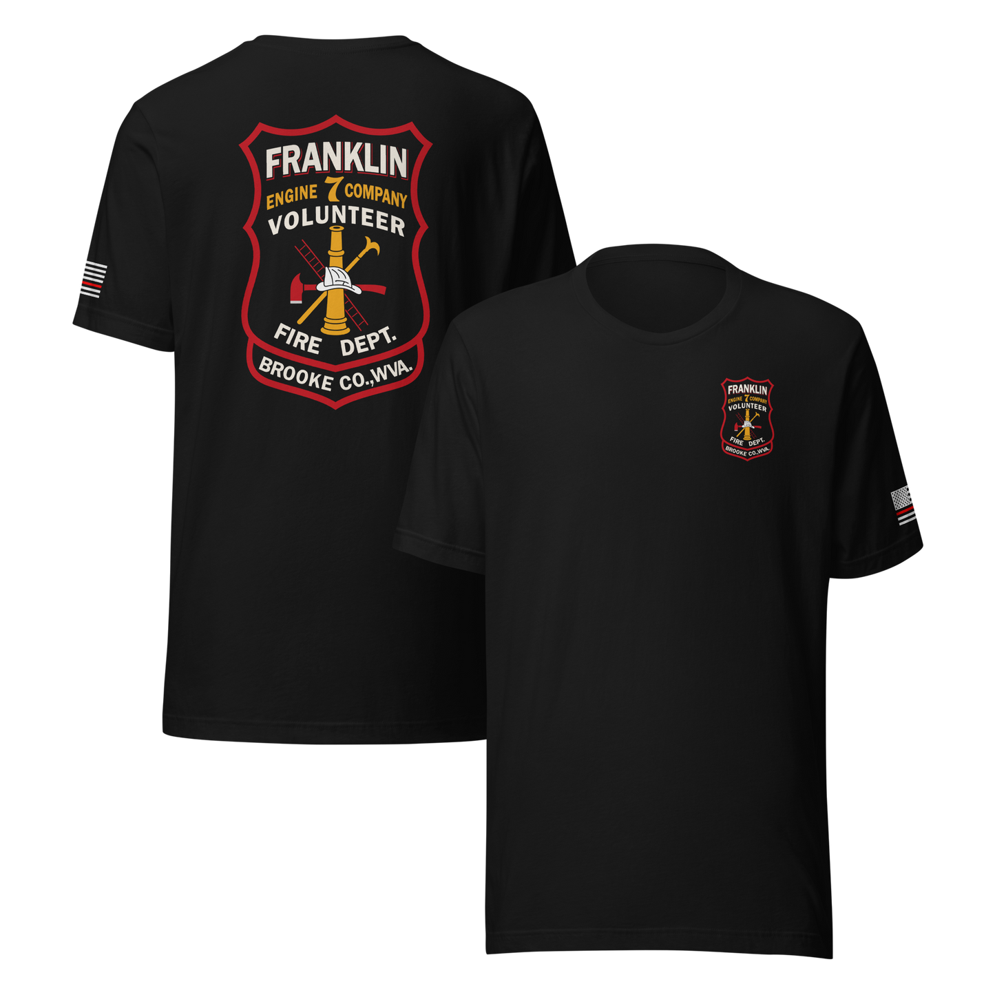 FRANKLIN FIRE - ENGINE 7 PATCH COLLECTION