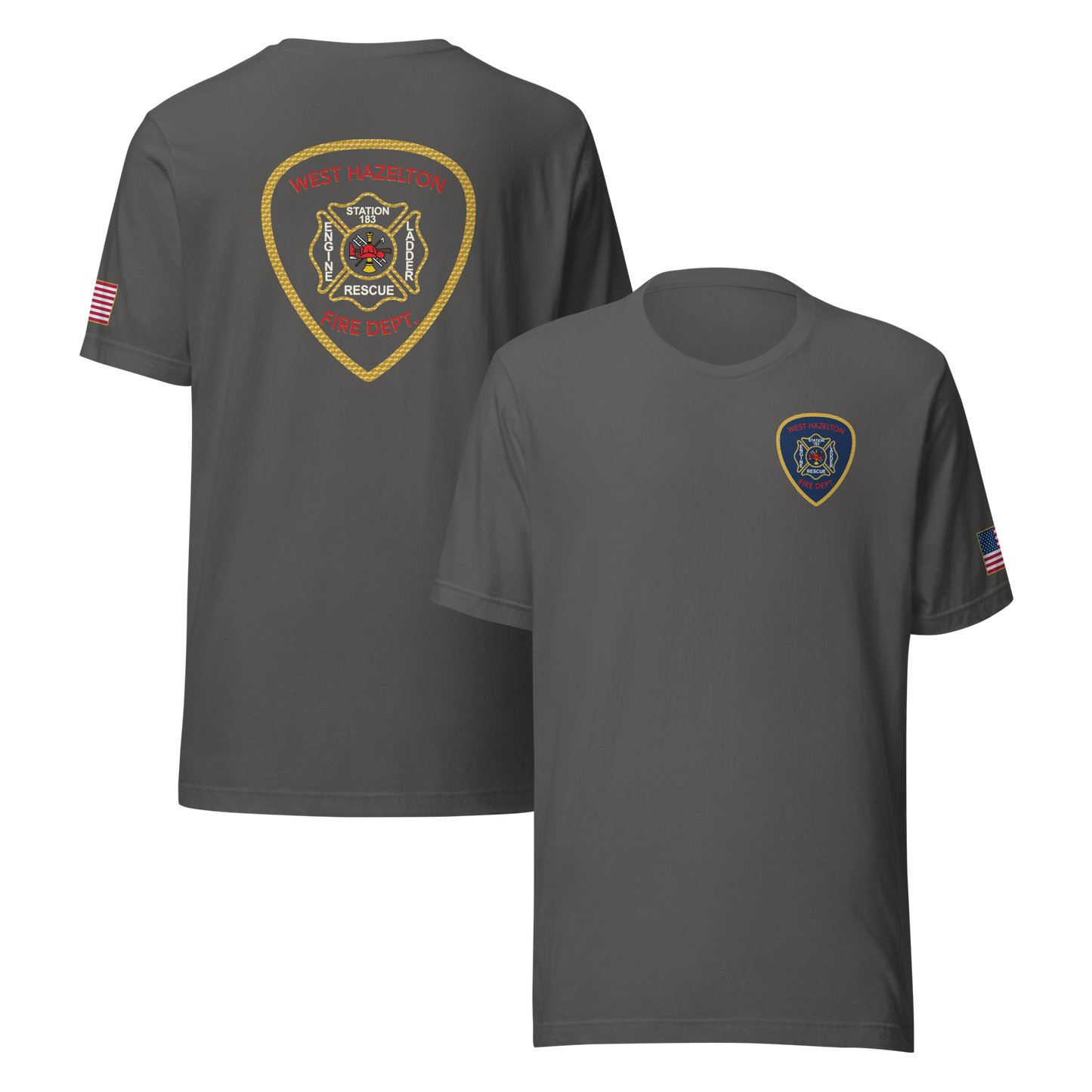 WEST HAZLETON FIRE DEPARTMENT #5 (GOLD)