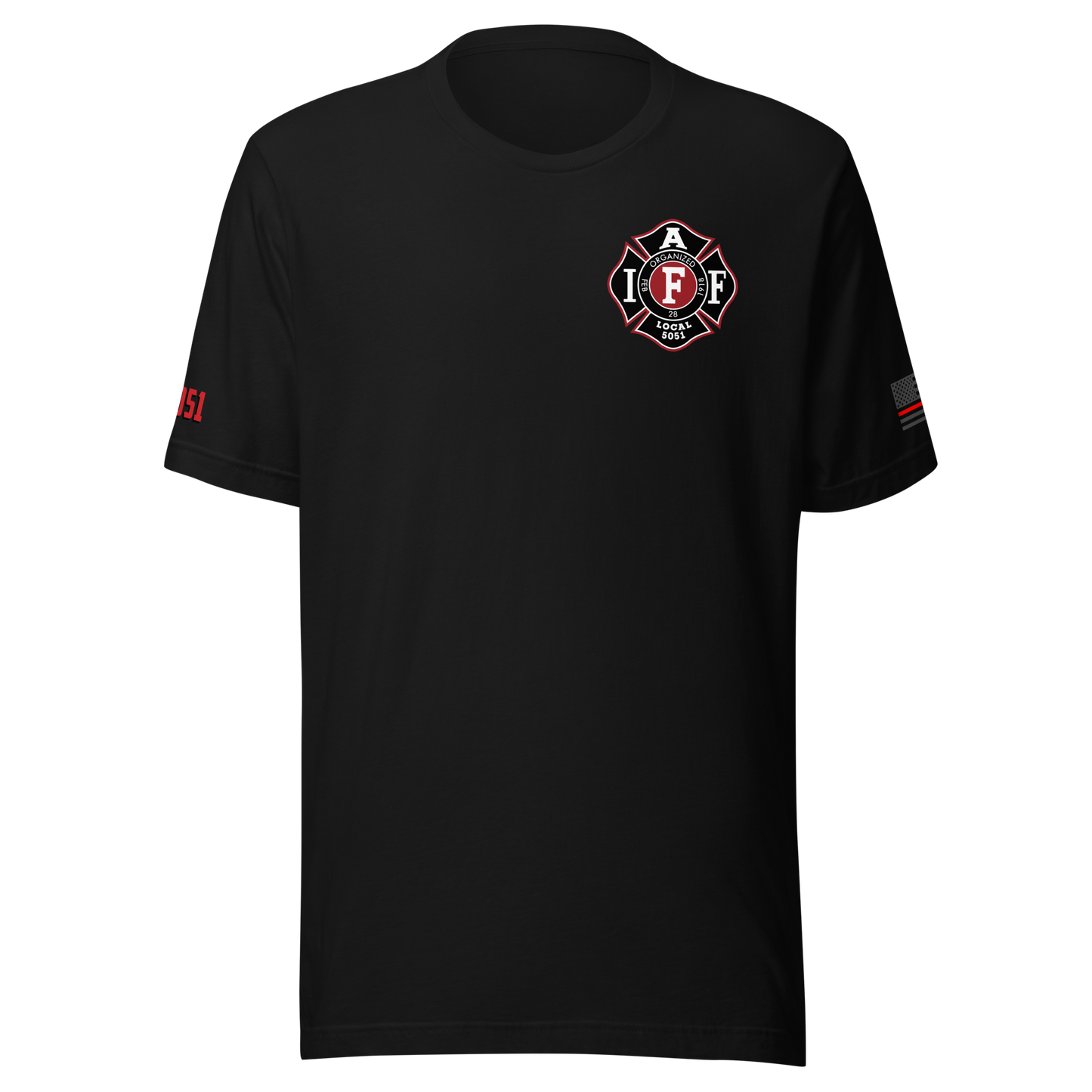Roseville Fire - Subdued - Local 5051 (Black) - Collection