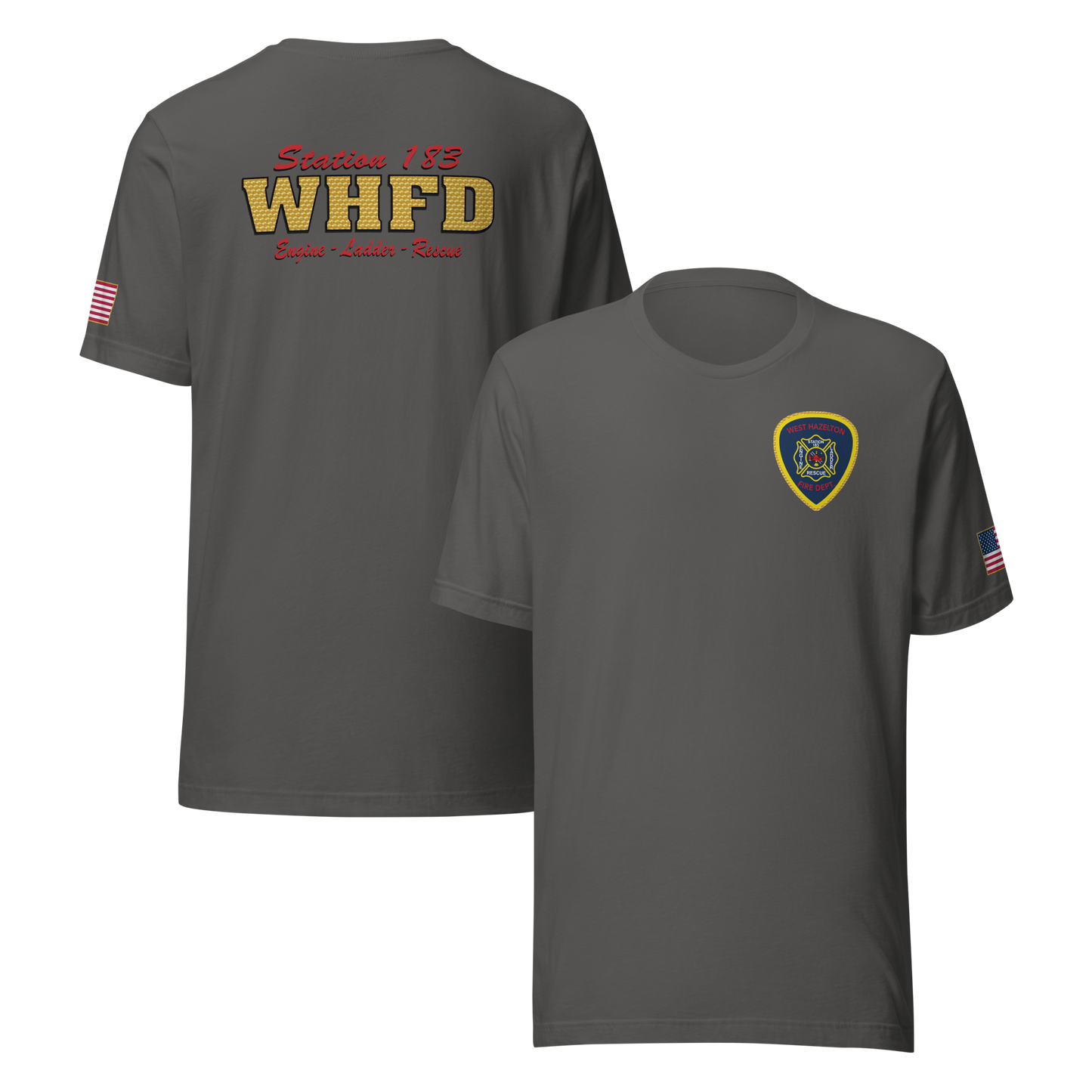 WEST HAZLETON FIRE DEPARTMENT #4 (GOLD)