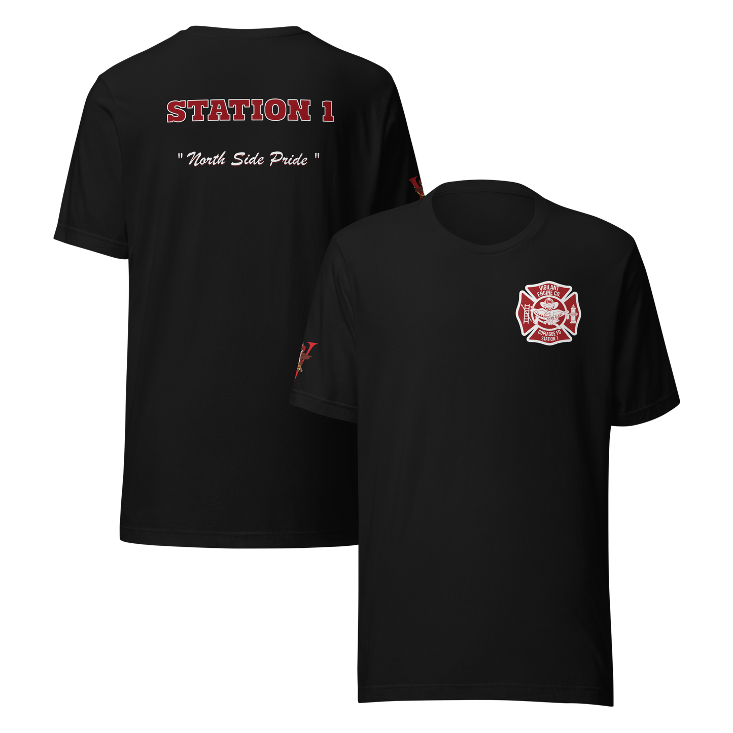 VIGILANT FD - ENGINE CO. - EVC RED