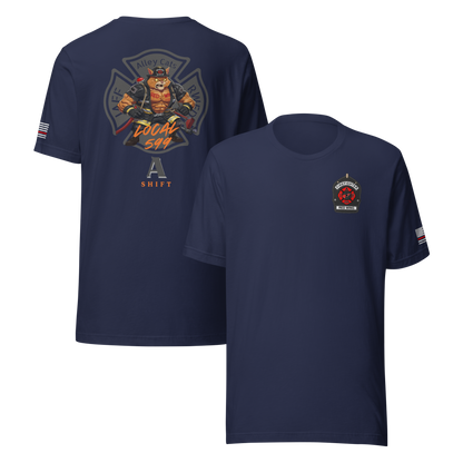 Red Wing Fire Department - Alley Cats A Shift Collection – Helmet Shield Design