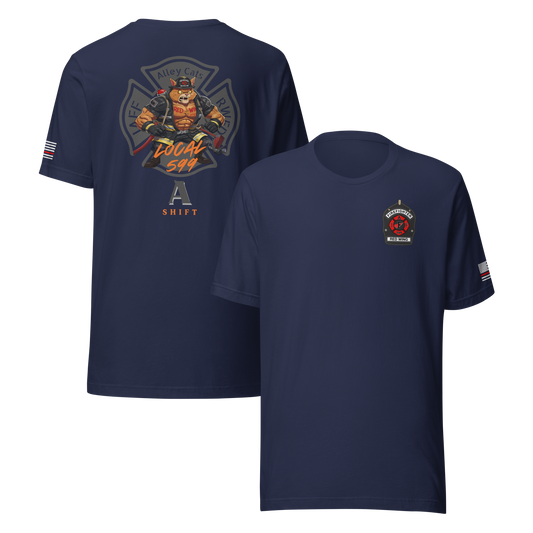 Red Wing Fire Department - Alley Cats A Shift Collection – Helmet Shield Design