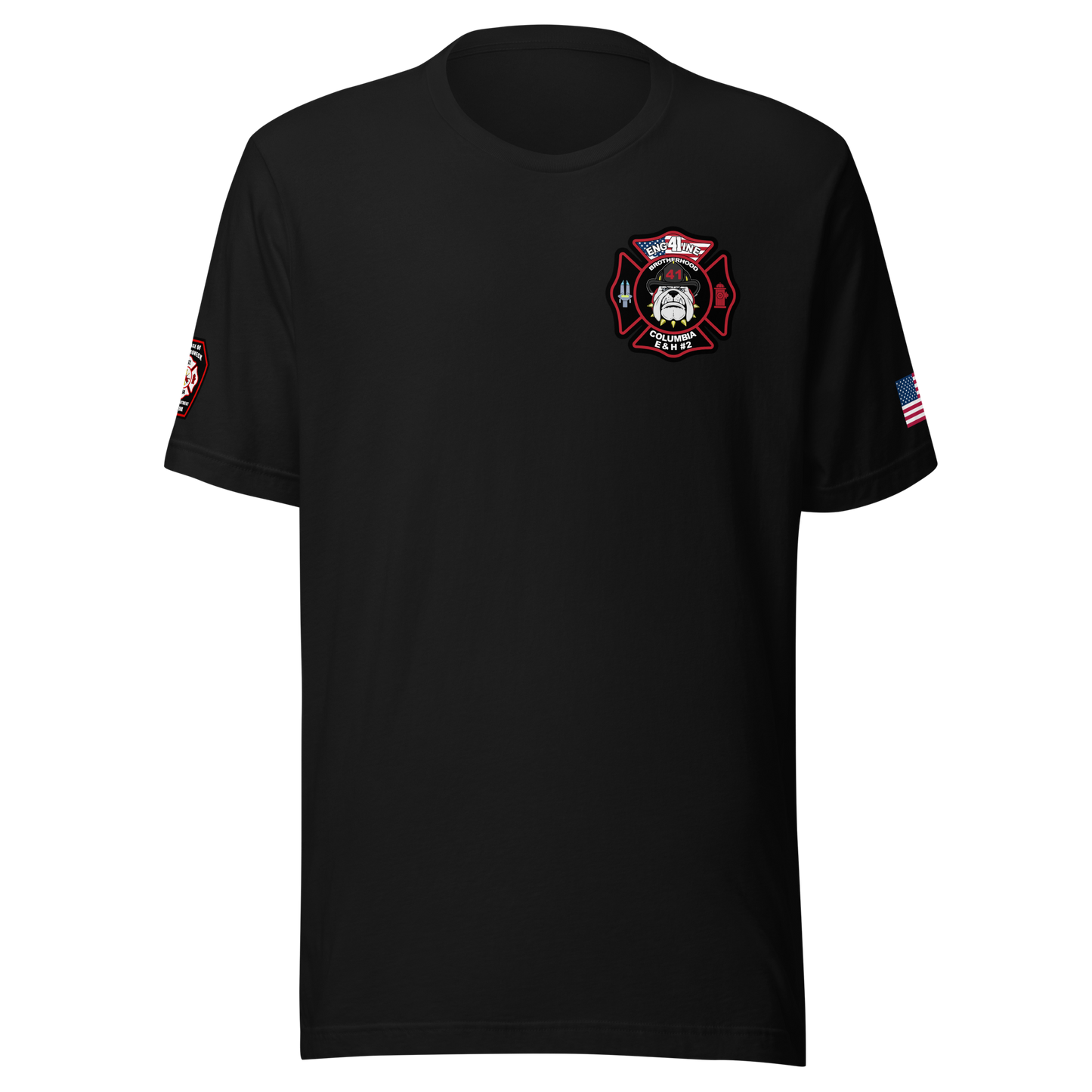 Village of Mamaroneck Engine 41 Tee (With Flag) Collection