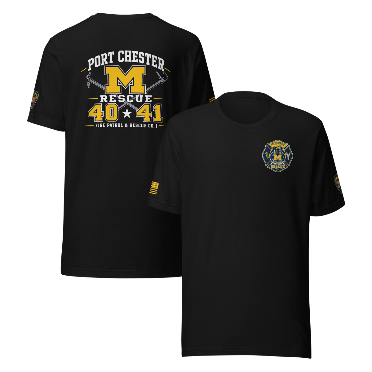 PORT CHESTER RESCUE × MICHIGAN WOLVERINES FOOTBALL #1