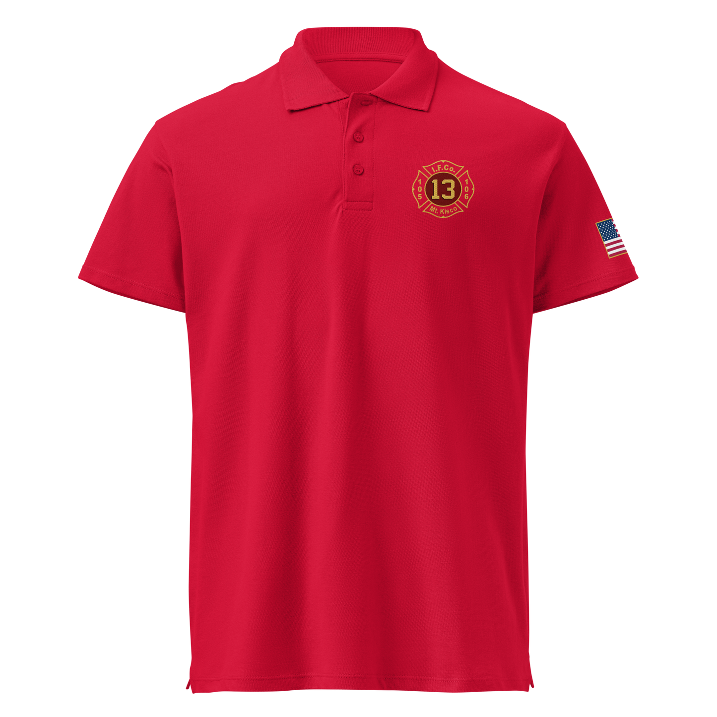 INDEPENDENT FIRE CO. – “TRADITIONAL GOLD LEAF” POLO COLLECTION