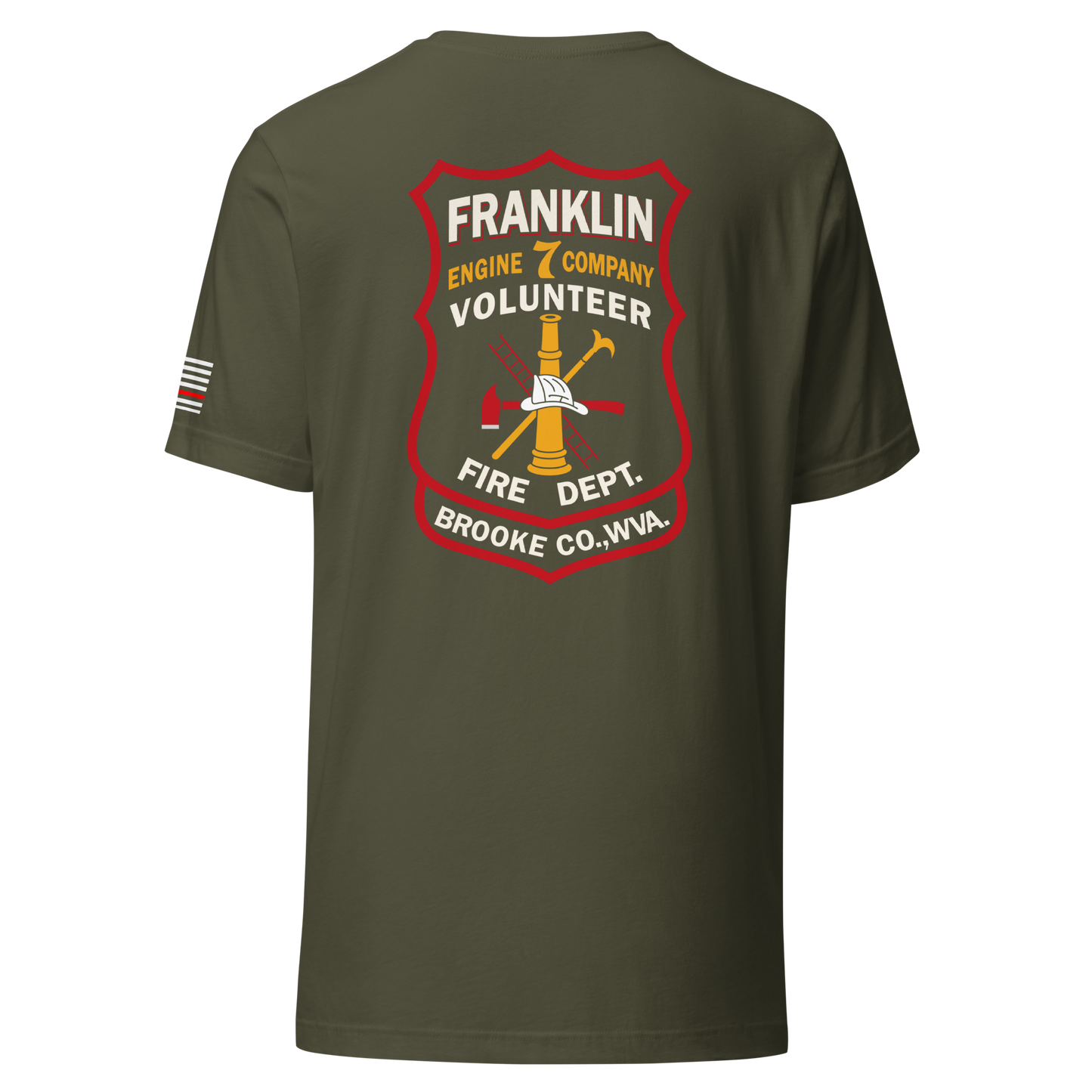 FRANKLIN FIRE - ENGINE 7 PATCH COLLECTION