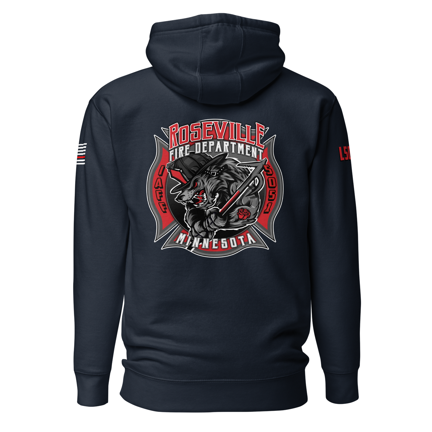 Roseville Fire - Color - Local 5051 (Black) - Collection