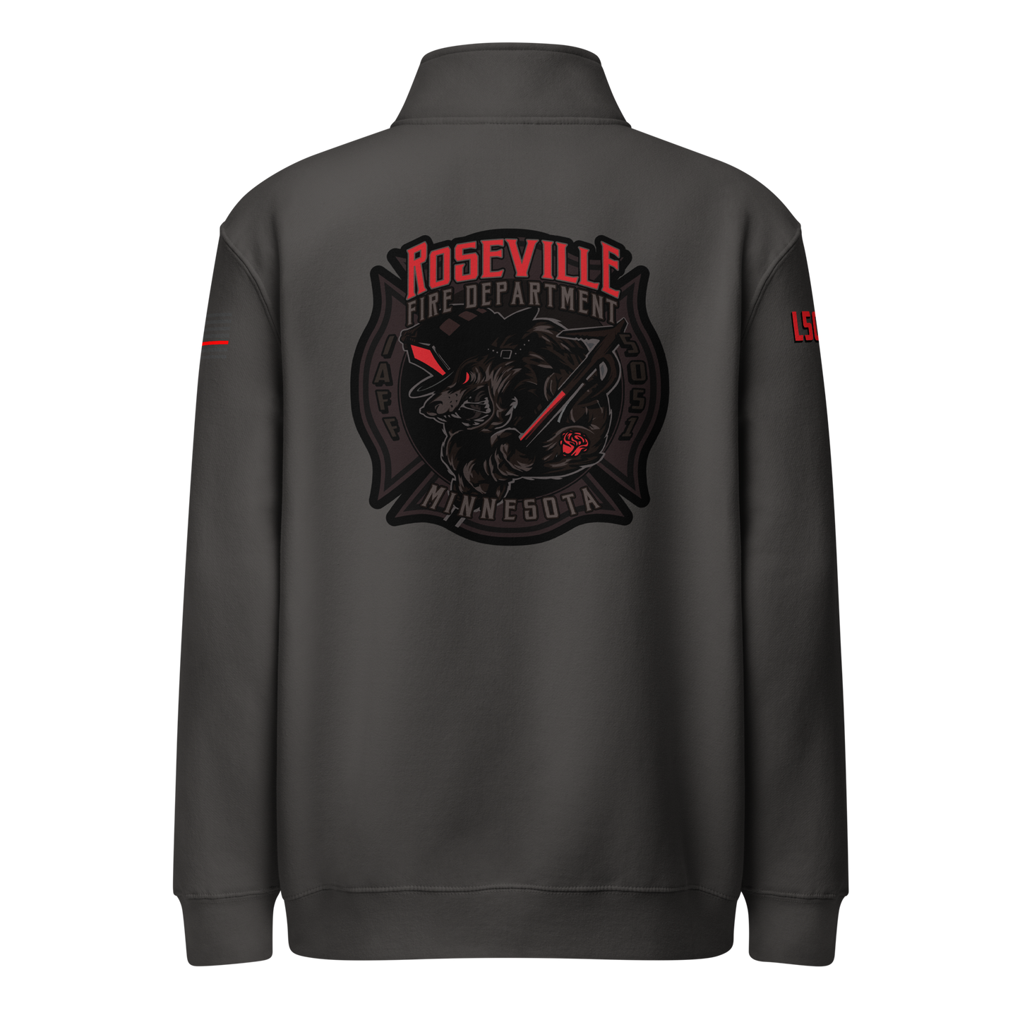 Roseville Fire - Subdued - Local 5051 (Black) - Collection