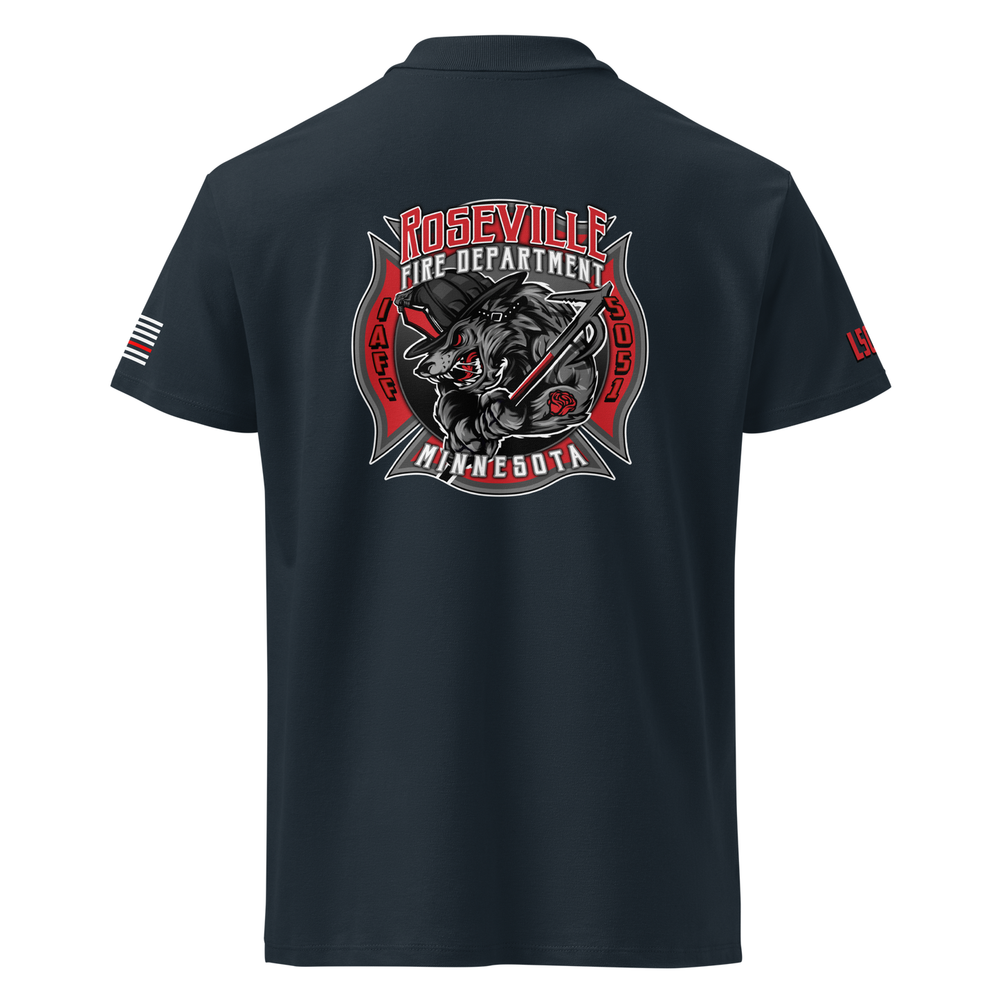Roseville Fire - Color - Local 5051 (White) - Collection