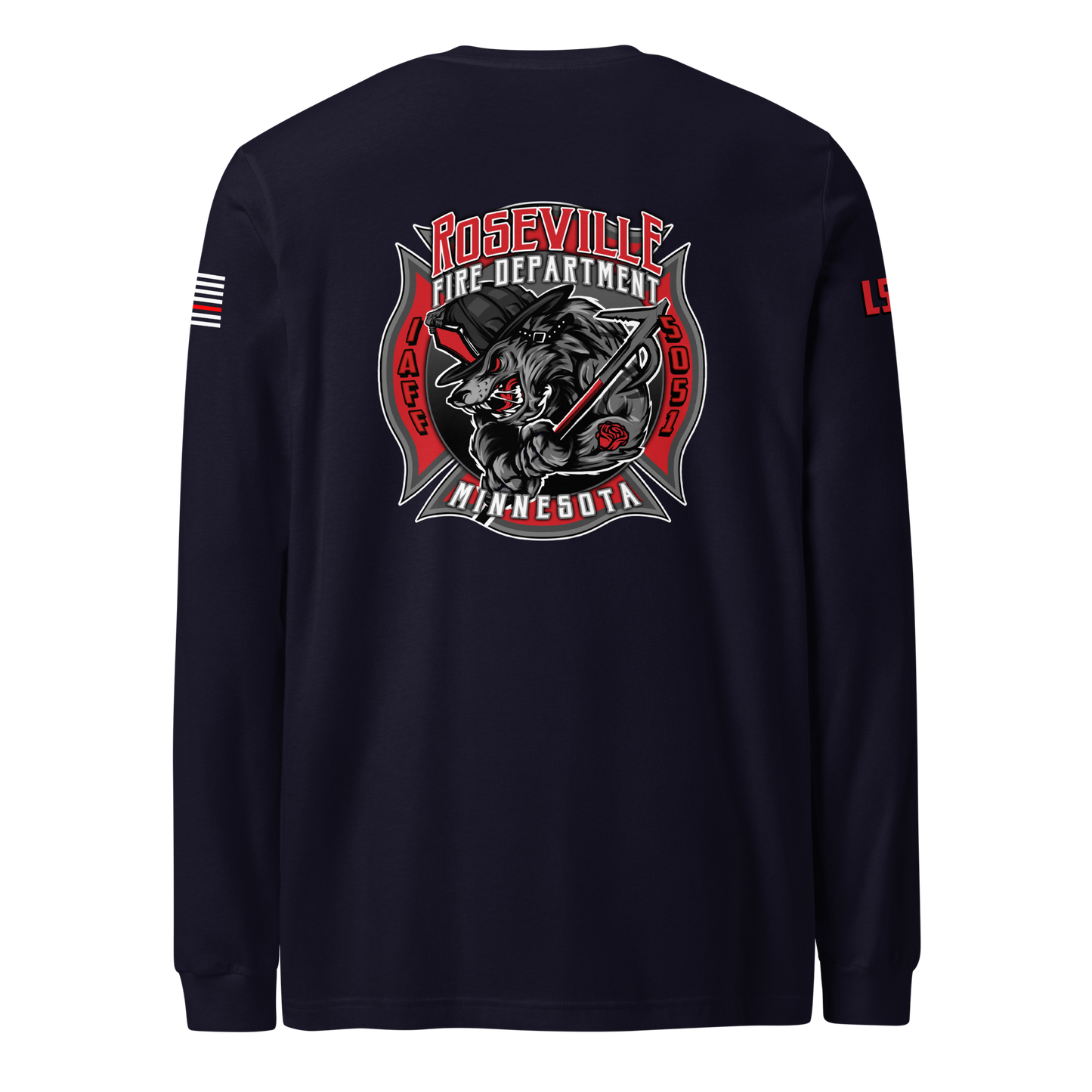 Roseville Fire - Color - Local 5051 (White) - Collection