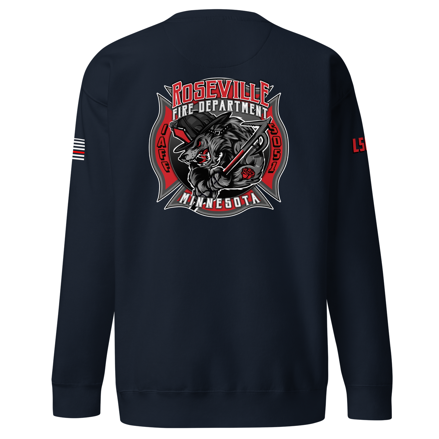 Roseville Fire - Color - Local 5051 (White) - Collection