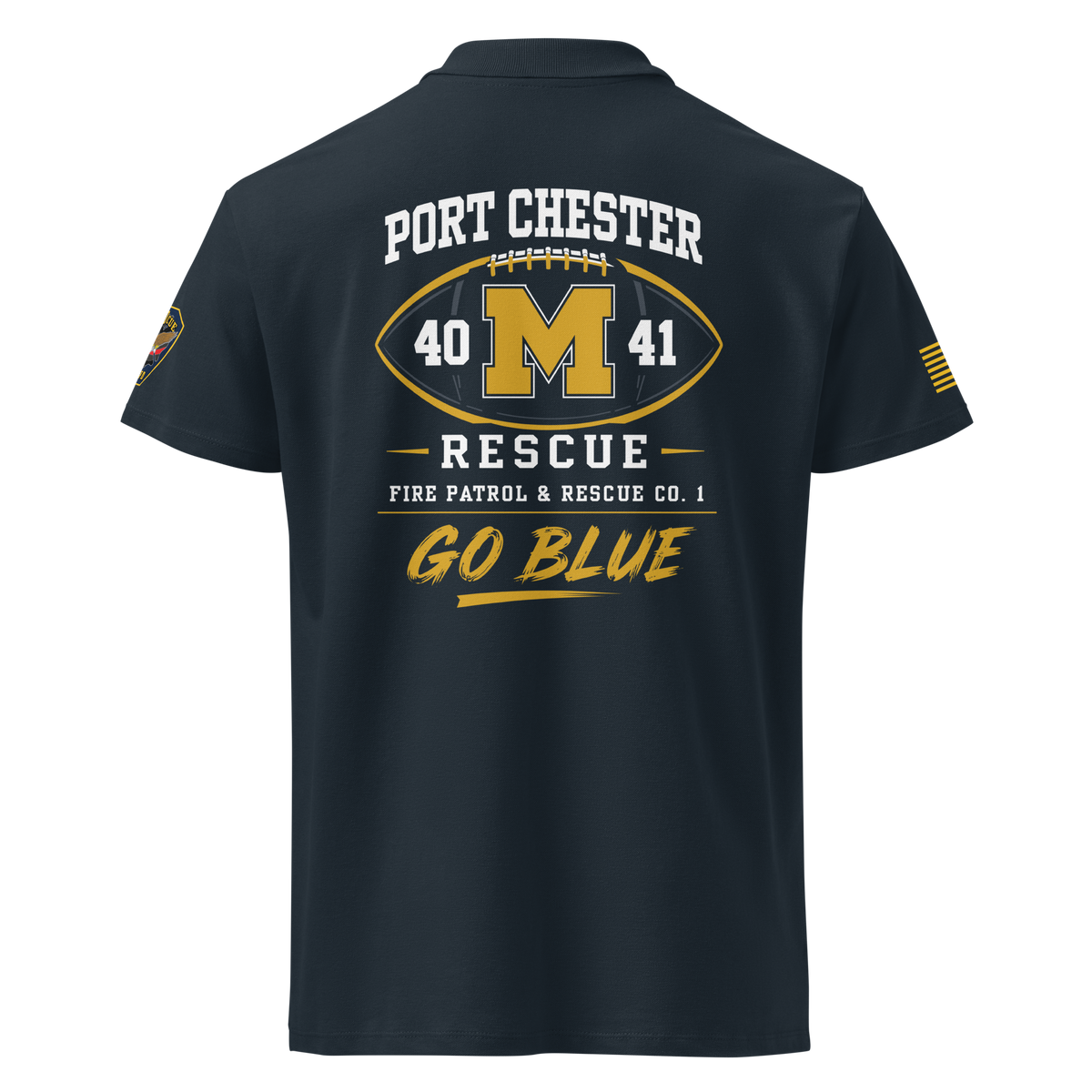 PORT CHESTER RESCUE × MICHIGAN WOLVERINES FOOTBALL #2
