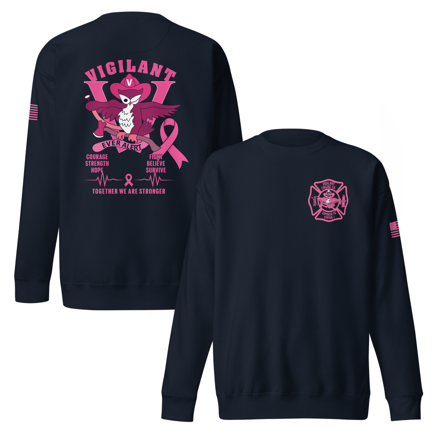 VIGILANT FD - ENGINE CO. - BREAST CANCER AWARENESS
