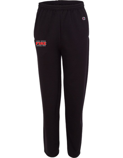 RED WING FIRE - Champion Open-Bottom Sweatpants