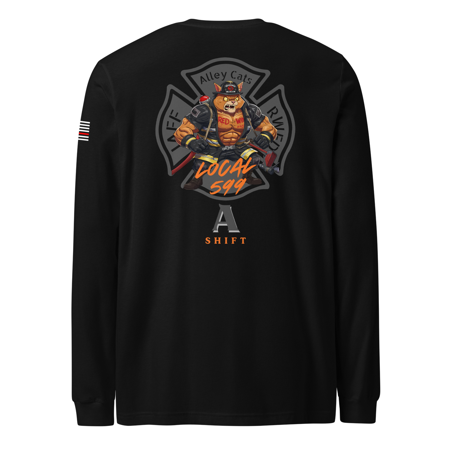 Red Wing Fire Department - Alley Cats A Shift Collection – Helmet Shield Design