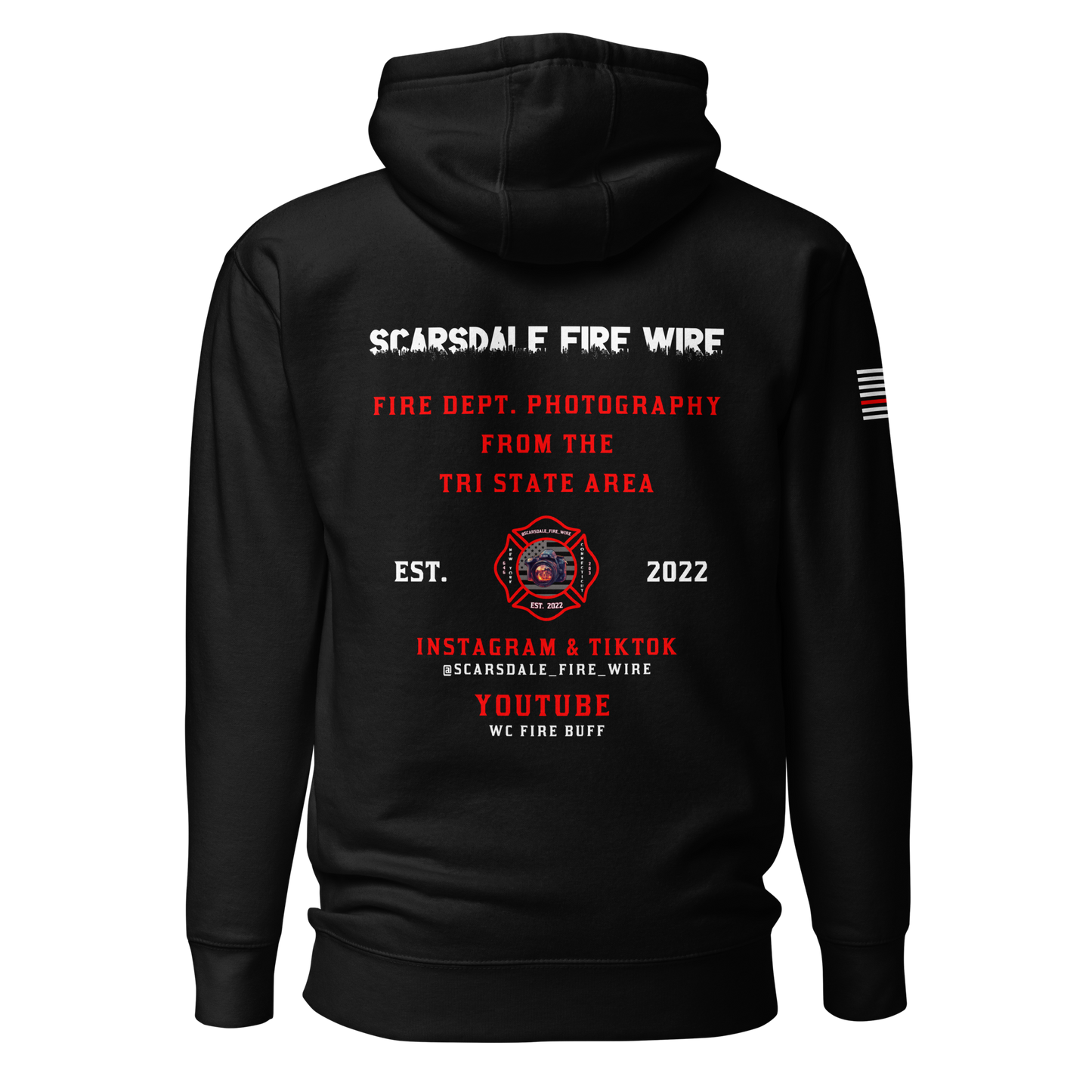 Scarsdale Fire Wire - Premium Hoodie