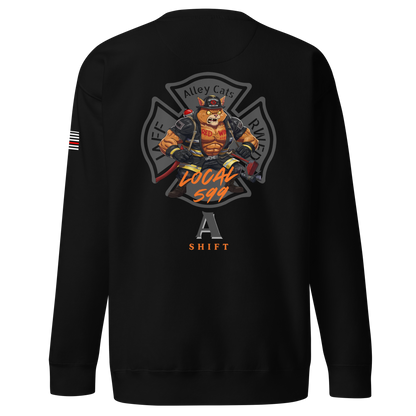 Red Wing Fire Department - Alley Cats A Shift Collection – Helmet Shield Design