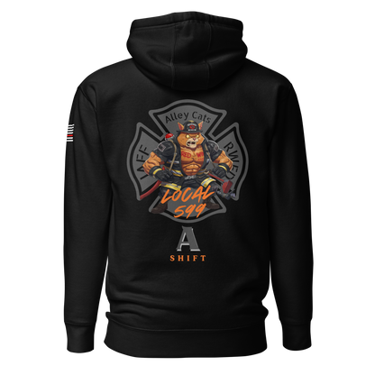 Red Wing Fire Department - Alley Cats A Shift Collection – Helmet Shield Design