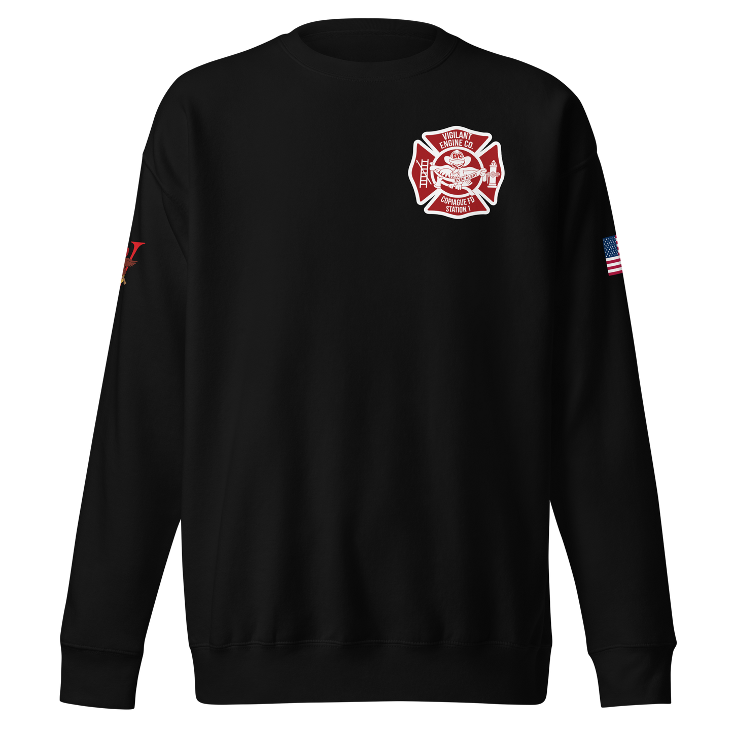 VIGILANT FD - ENGINE CO. - EVC RED