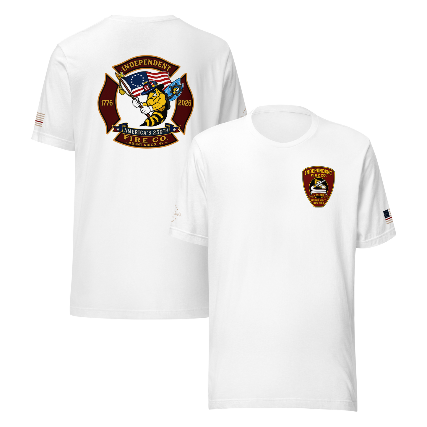 Independent Fire Co. – "America's 250th" Collection #1 (NO SLEEVE GRAPHICS)