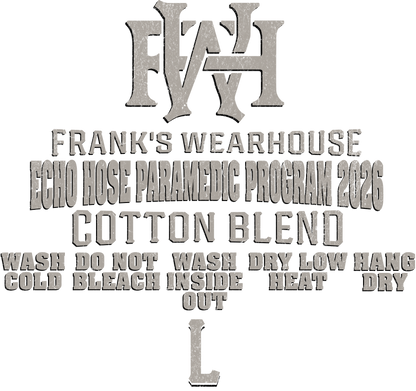 ECHO HOSE PARAMEDIC PROGRAM 2026 - GRAPHIC TEE / COLLECTION