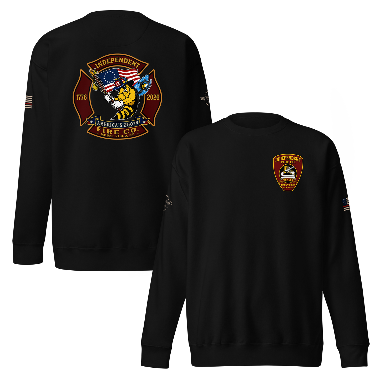 Independent Fire Co. – "America's 250th" Collection #1 (NO SLEEVE GRAPHICS)