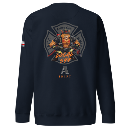 Red Wing Fire Department - Alley Cats A Shift Collection – Helmet Shield Design