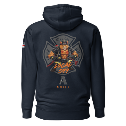 Red Wing Fire Department - Alley Cats A Shift Collection – Helmet Shield Design