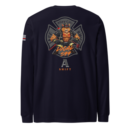 Red Wing Fire Department - Alley Cats A Shift Collection – Helmet Shield Design