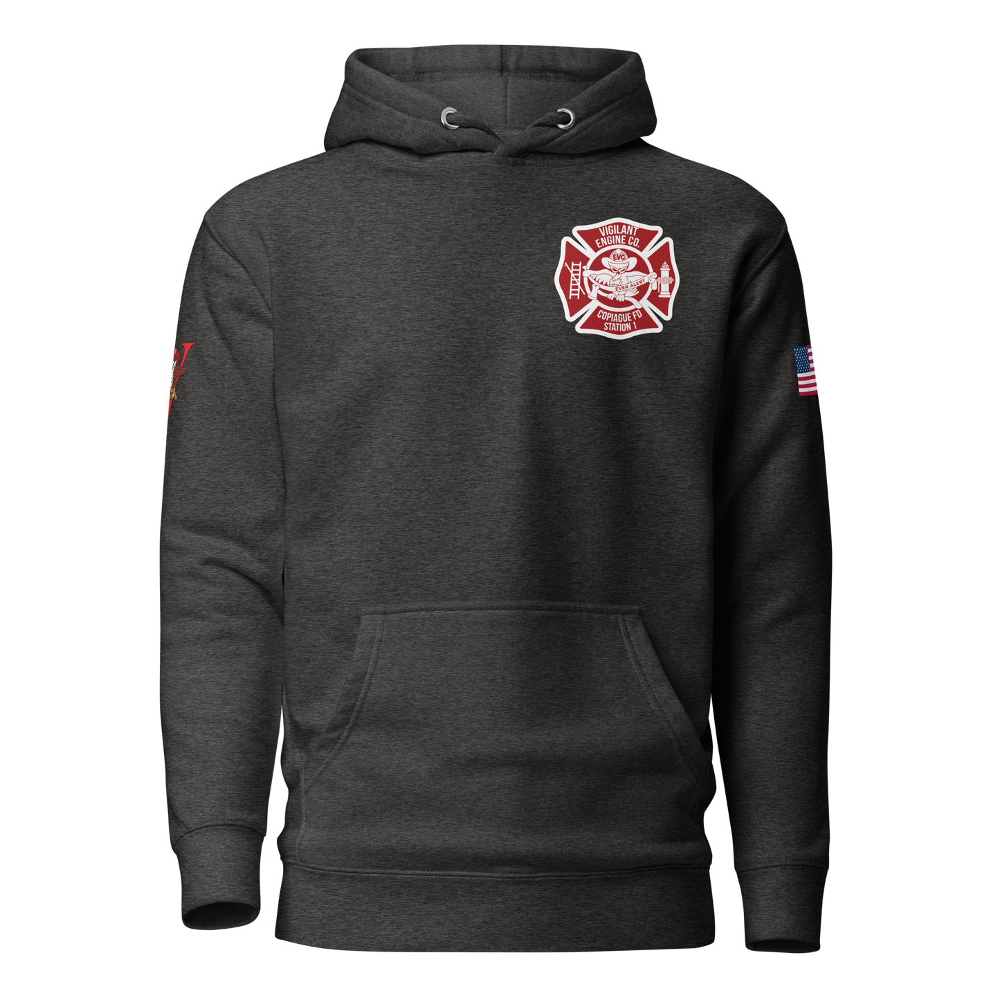 VIGILANT FD - ENGINE CO. - EVC RED