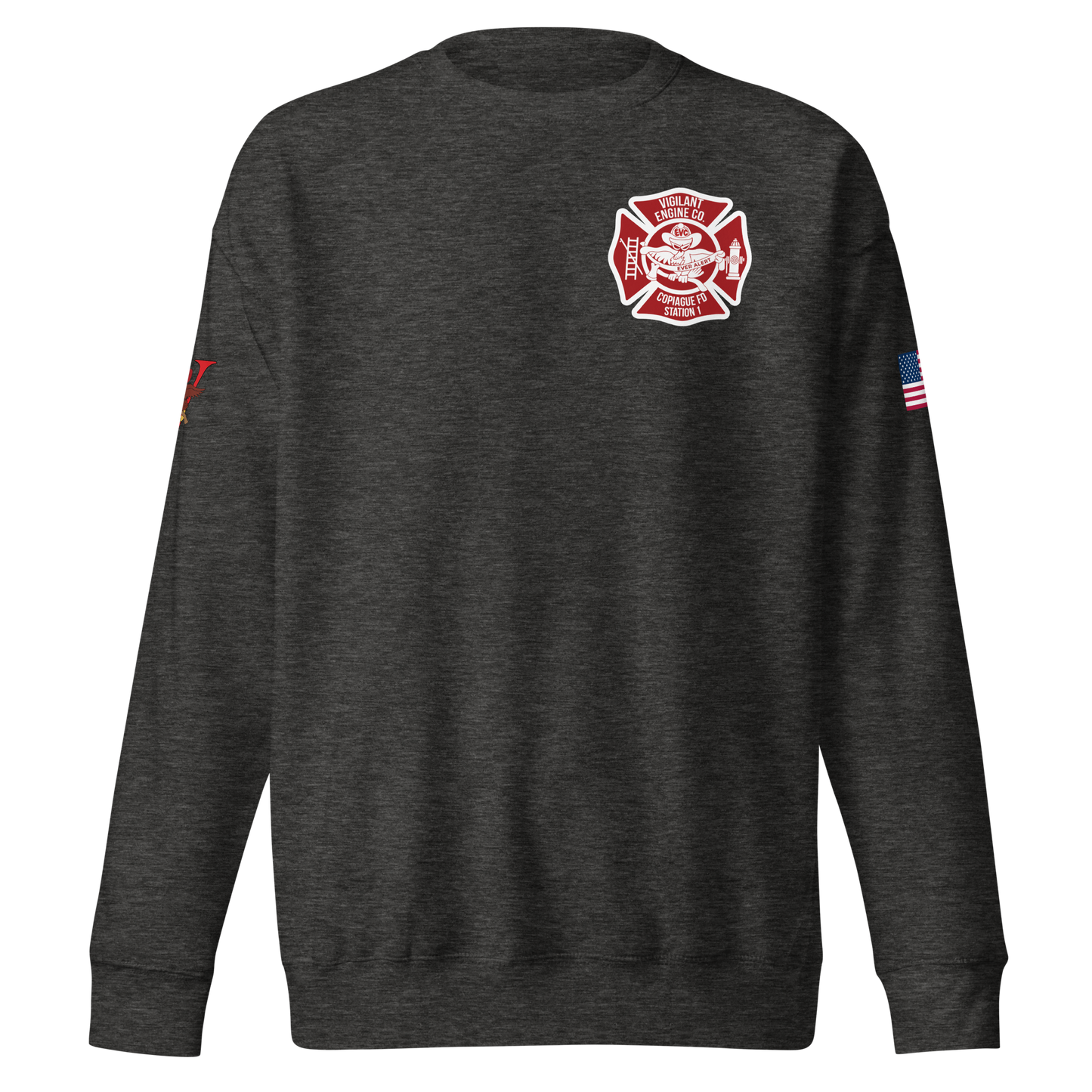 VIGILANT FD - ENGINE CO. - EVC RED