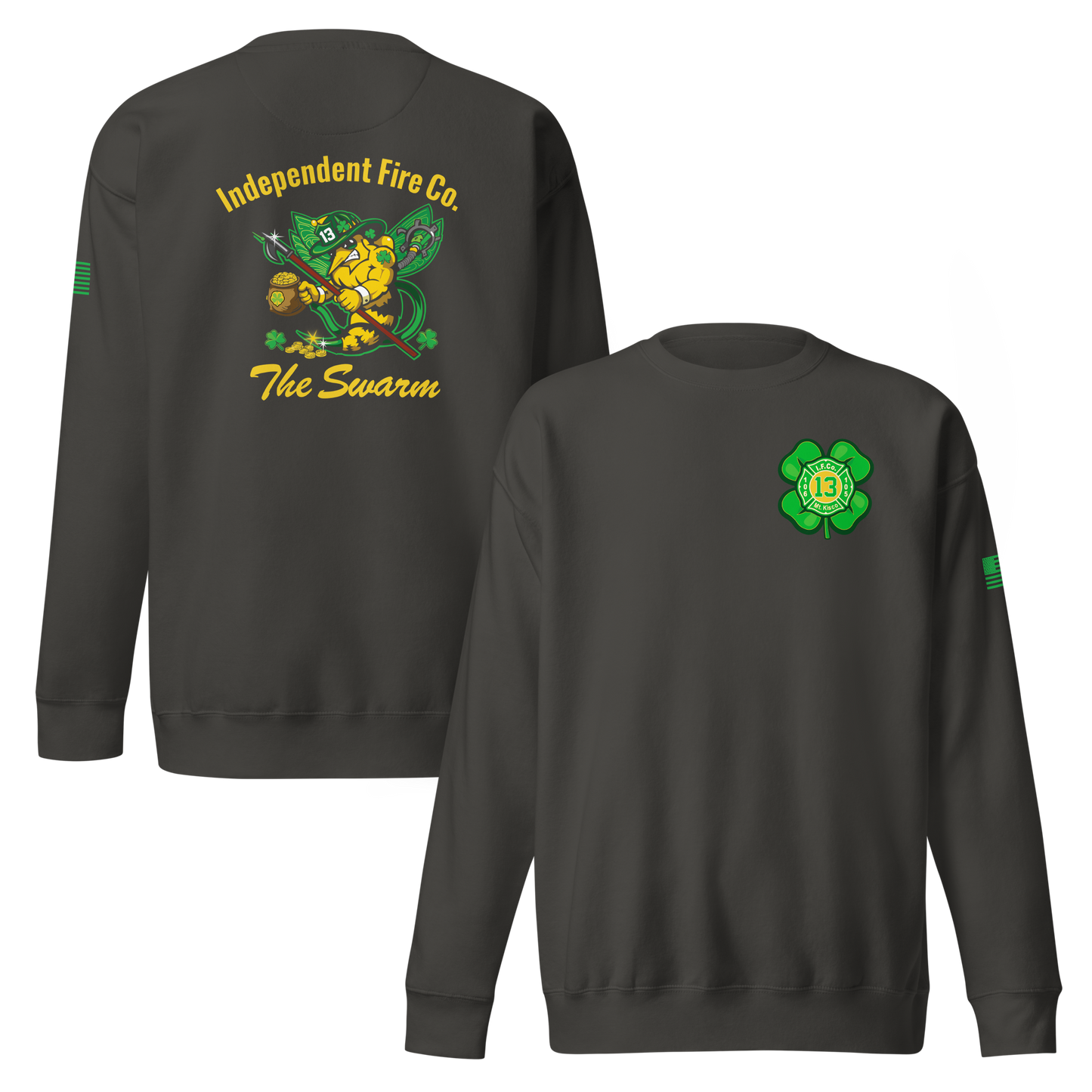 GLOW IN THE DARK - Mt Kisco Fire - Independent Fire Co. - St. Patricks's Day Collection