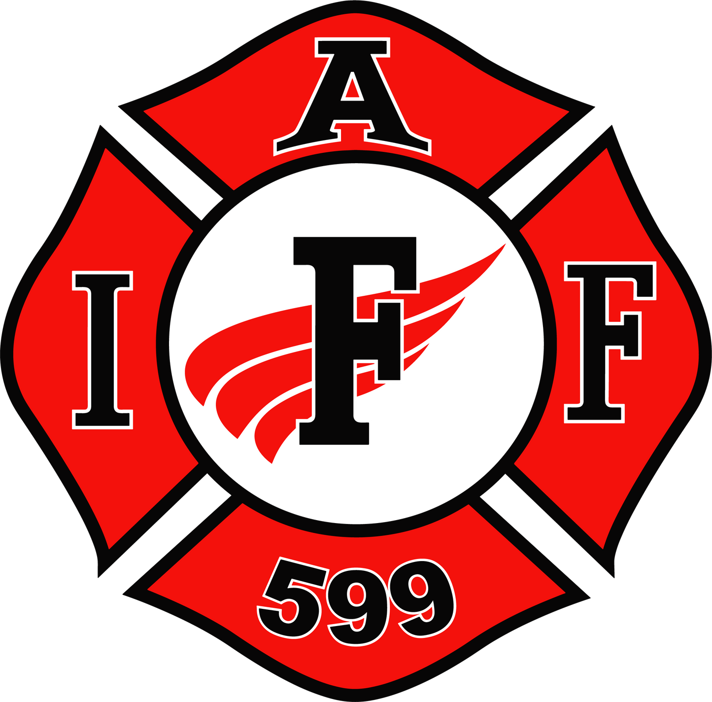 Red Wing Fire Department Solid Red "FIRE" Collection