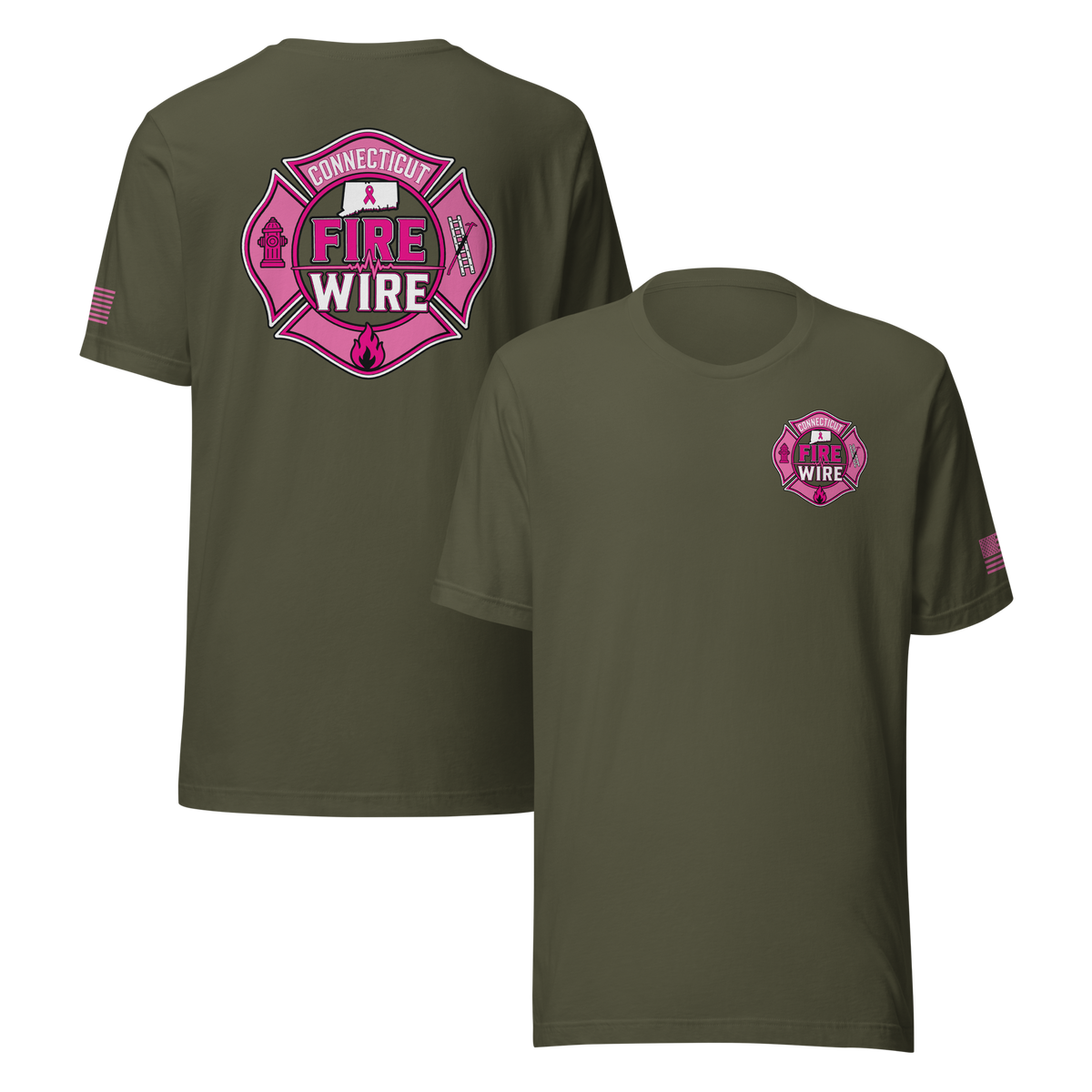 CONNECTICUT FIRE WIRE - BREAST CANCER AWARENESS COLLECTION #1