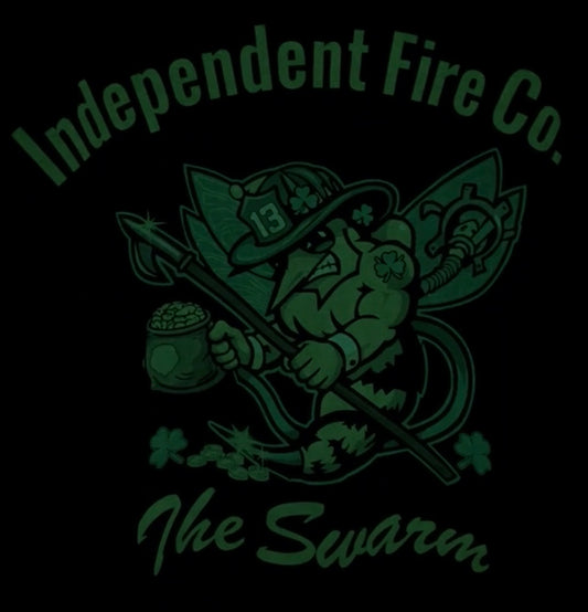 GLOW IN THE DARK - Mt Kisco Fire - Independent Fire Co. - St. Patricks's Day Collection