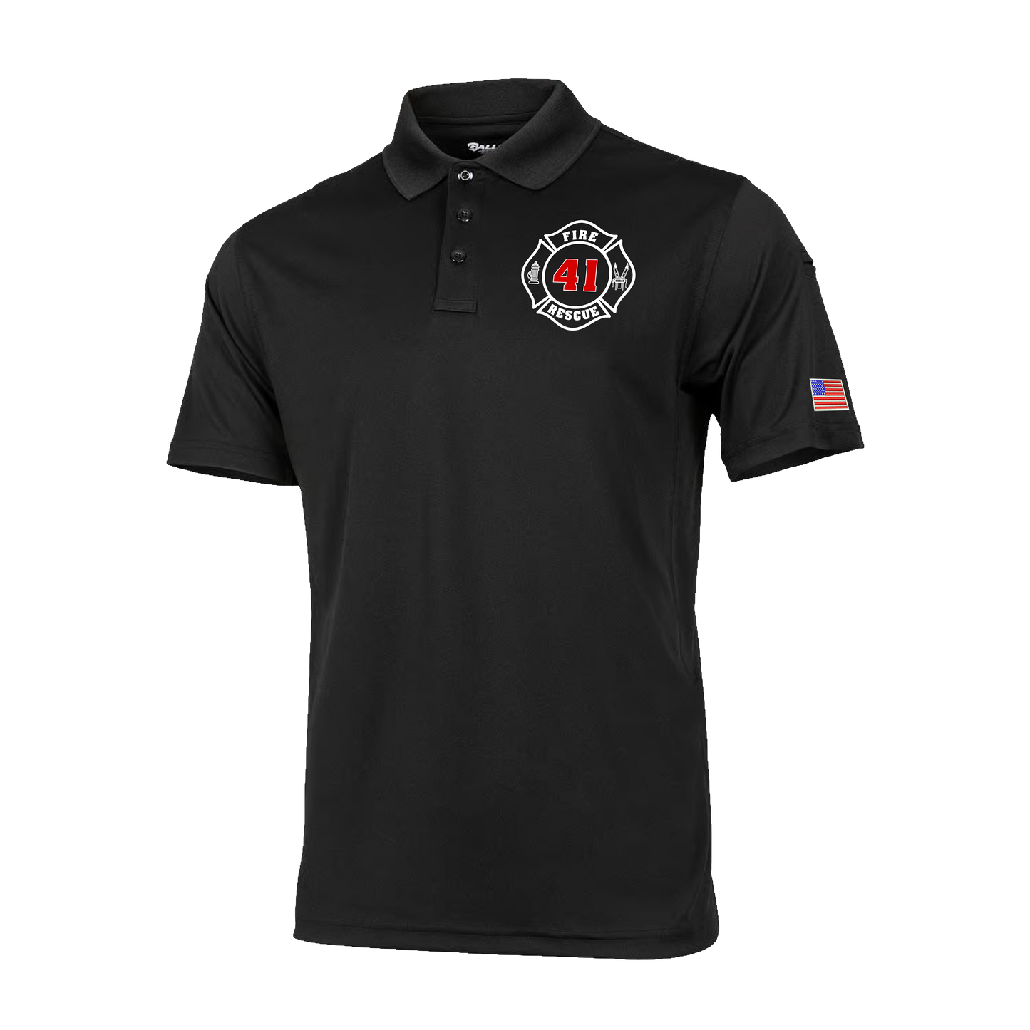 Village of Mamaroneck E41 Embroidered Performance Polo