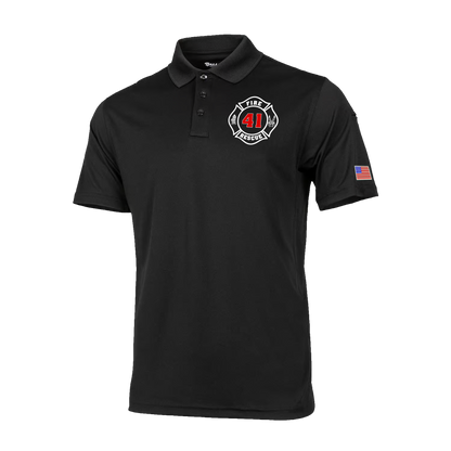 Village of Mamaroneck E41 Embroidered Performance Polo