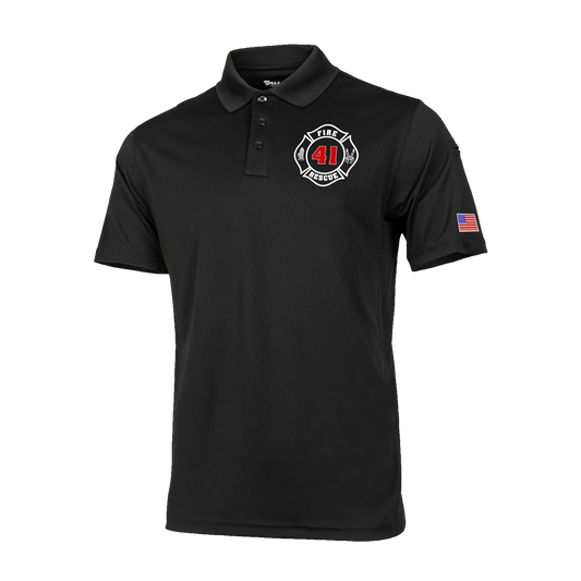 Village of Mamaroneck E41 Embroidered Performance Polo