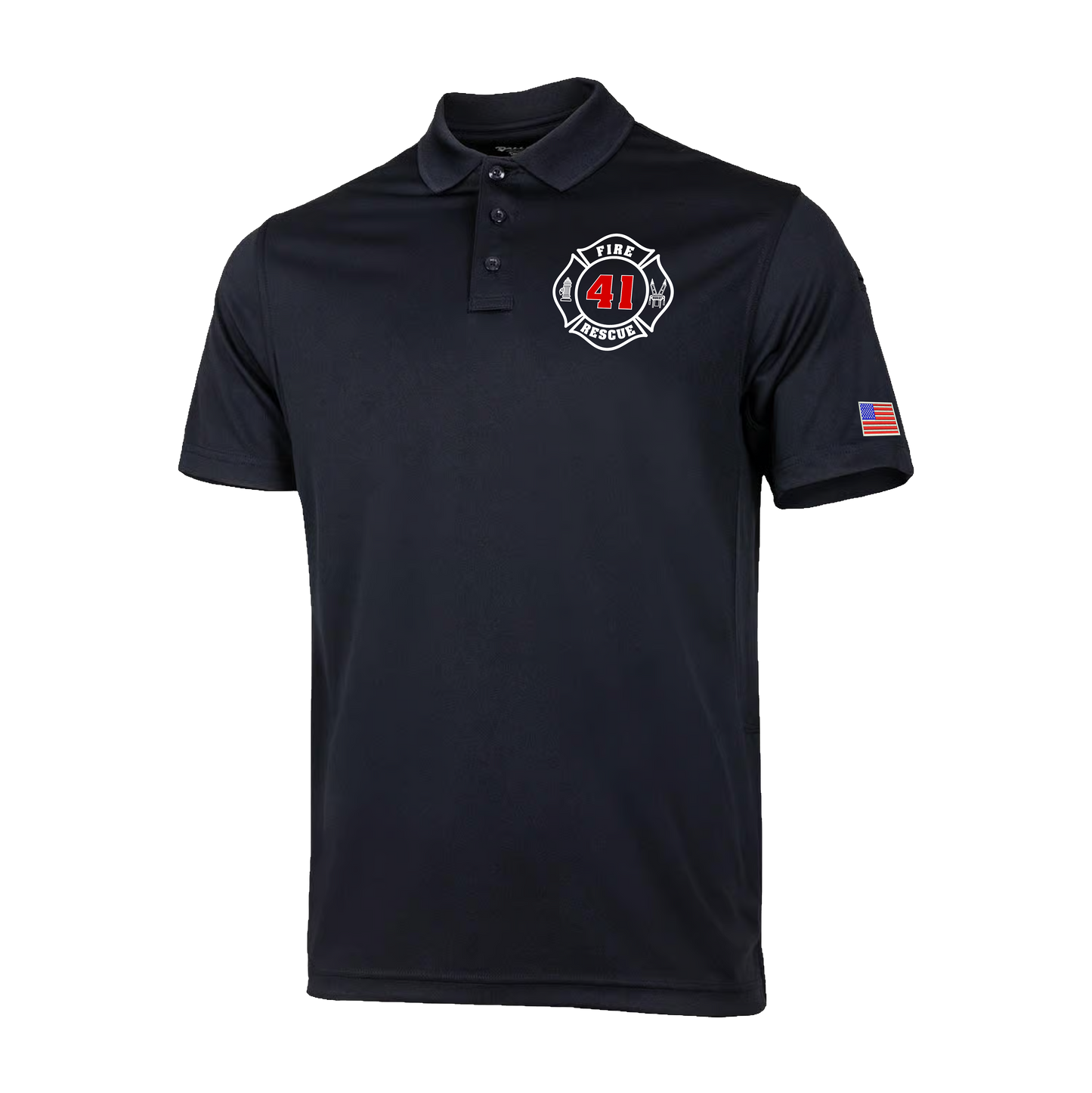 Village of Mamaroneck E41 Embroidered Performance Polo